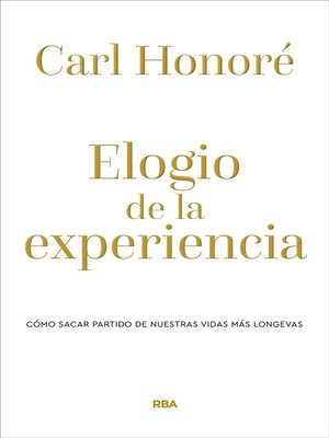 cover image of Elogio de la experiencia